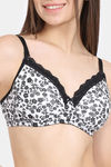 Rosaline Rerooted Simplicity Padded Non Wired 3/4th Coverage T-Shirt Bra (Pack of 2) - Multicolor — thumbnail 5